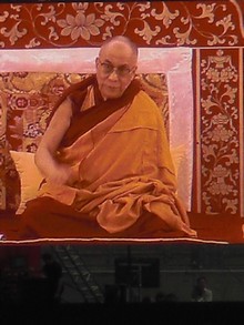 Klausens SERIELLO Der Dalai Lama in Frankfurt 30.7.2009 Commerzbank Arena