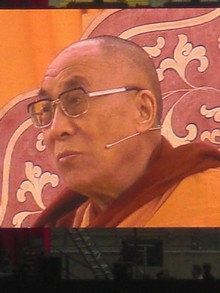 Klausens SERIELLO Der Dalai Lama in Frankfurt 30.7.2009 Commerzbank Arena